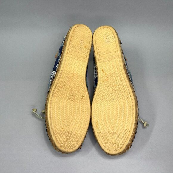 Sperry Women's Size 8 Floral Print Espadrille Slip On Shoes - Picture 9 of 10